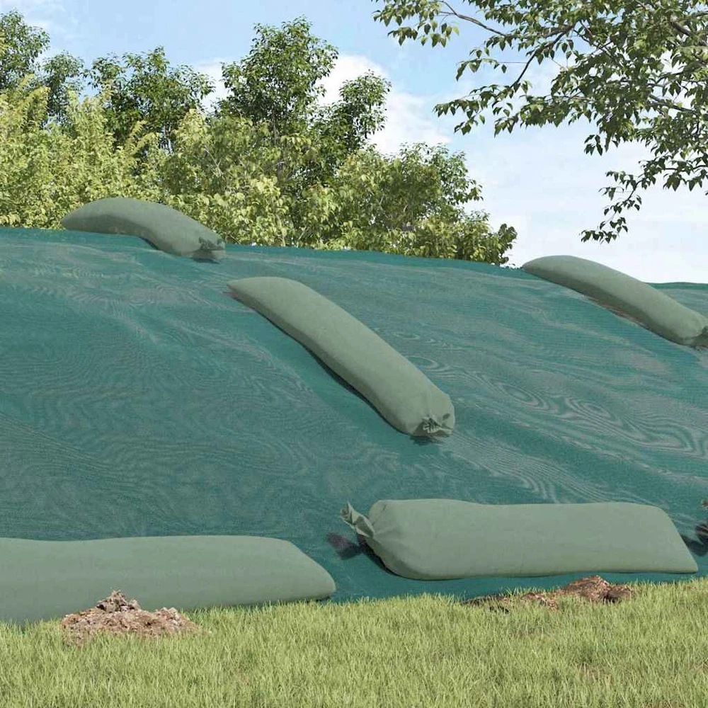 Silso dangtis Žalia 24 x 5 m HDPE