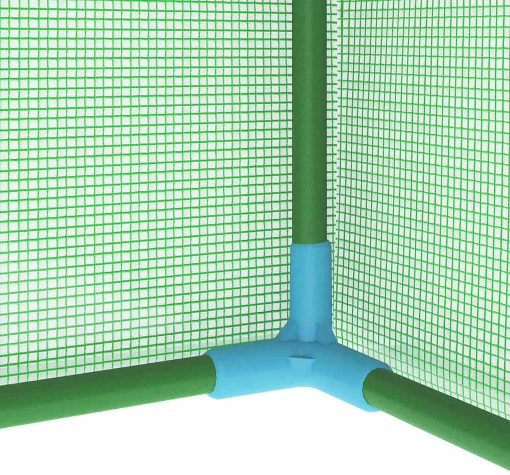 Šiltnamis su plieniniu rėmu, 1x0,5x1,9m, 0,5m²