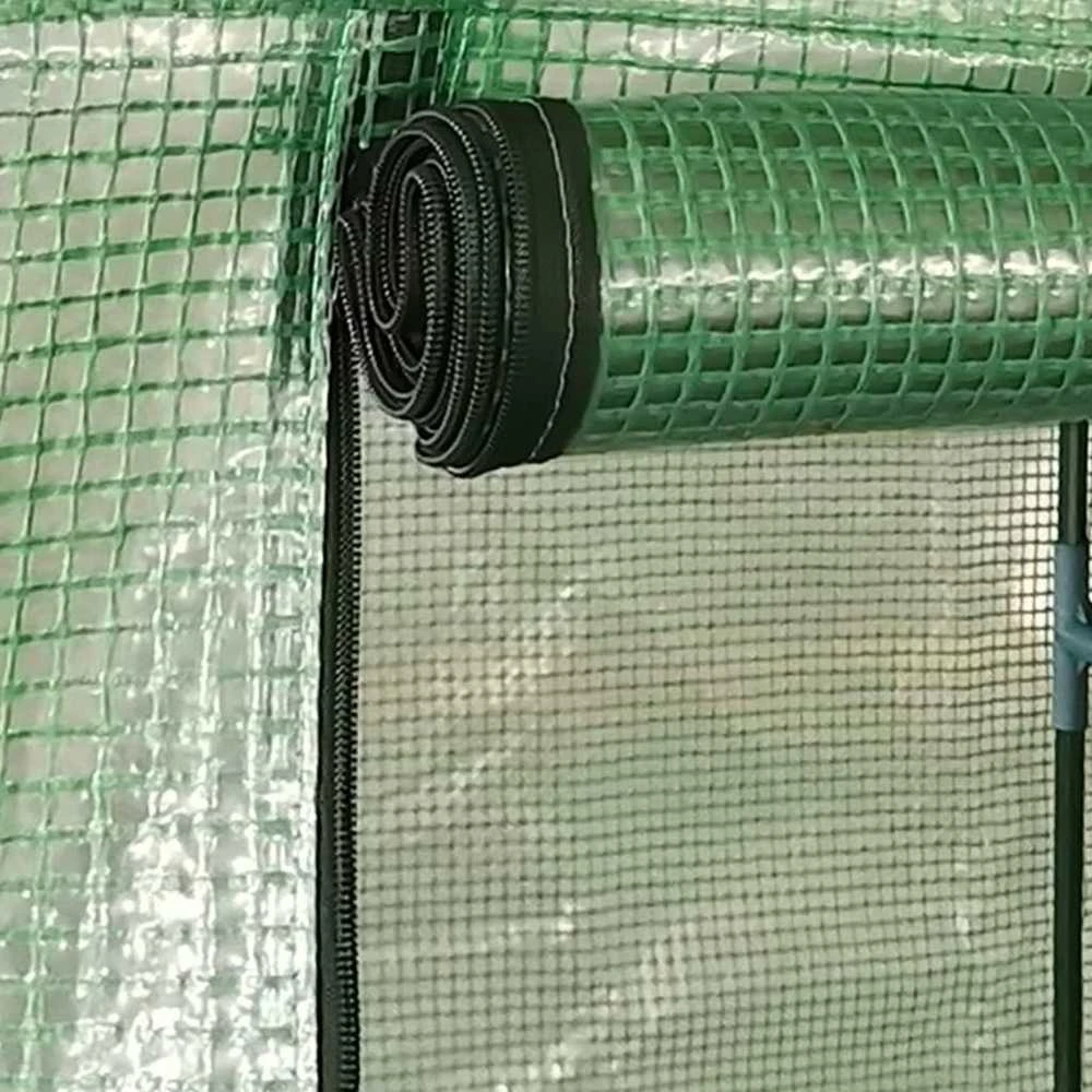 Šiltnamis su plieniniu rėmu, 1x0,5x1,9m, 0,5m²