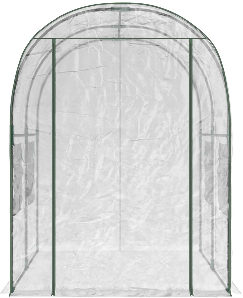 Šiltnamis su rėmu 160 x 200 x 192,5 cm PVC Skaidrus