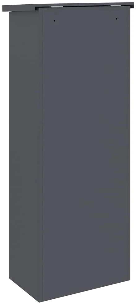 Siuntų dėžutė Antracitas 44,5 x 29 x 110,5 cm Plienas