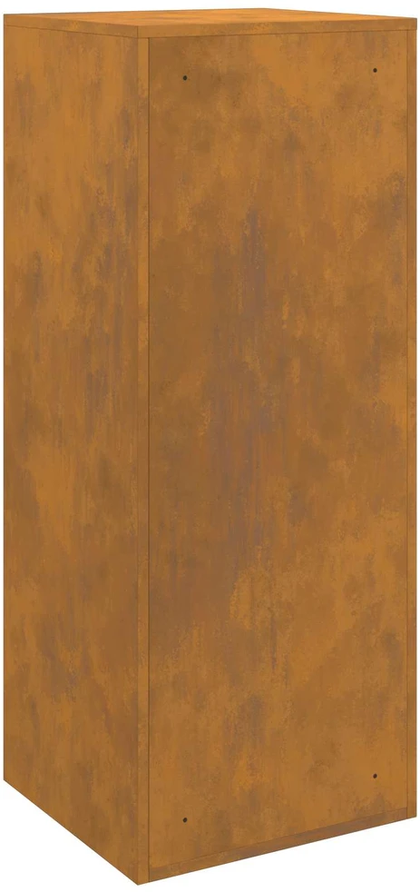 Siuntų dėžutė su saugykla su durimis Rūdijanti 41 x 38 x 103 cm