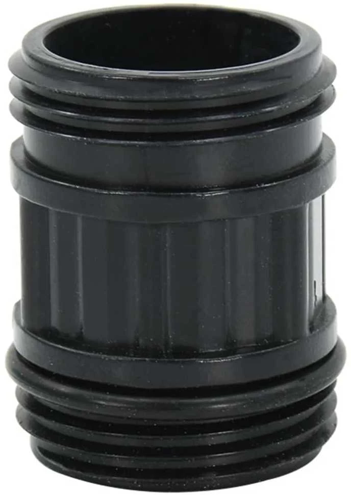Siurbimo žarna su PVC jungtimis, juodos spalvos, 1", 10m, PVC
