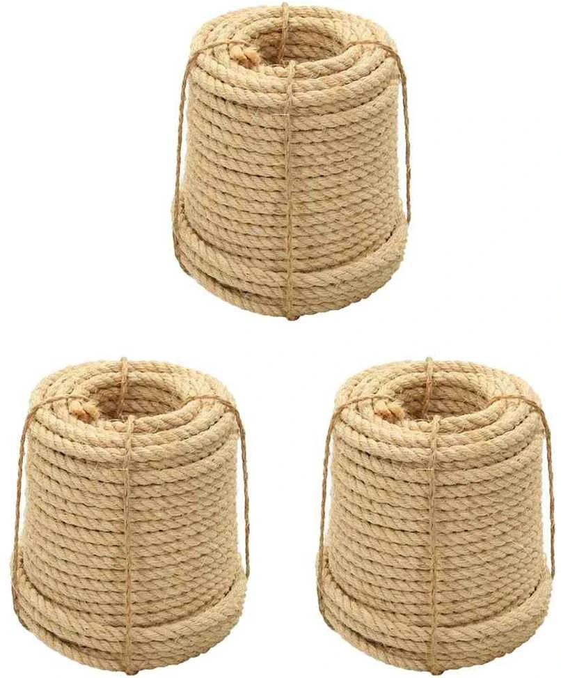 Sizalio virvės, 3vnt., 14mm