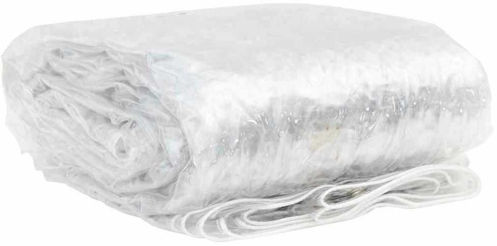 Tradgard Skaidrus brezentas su ąselėmis 1x12 m PVC