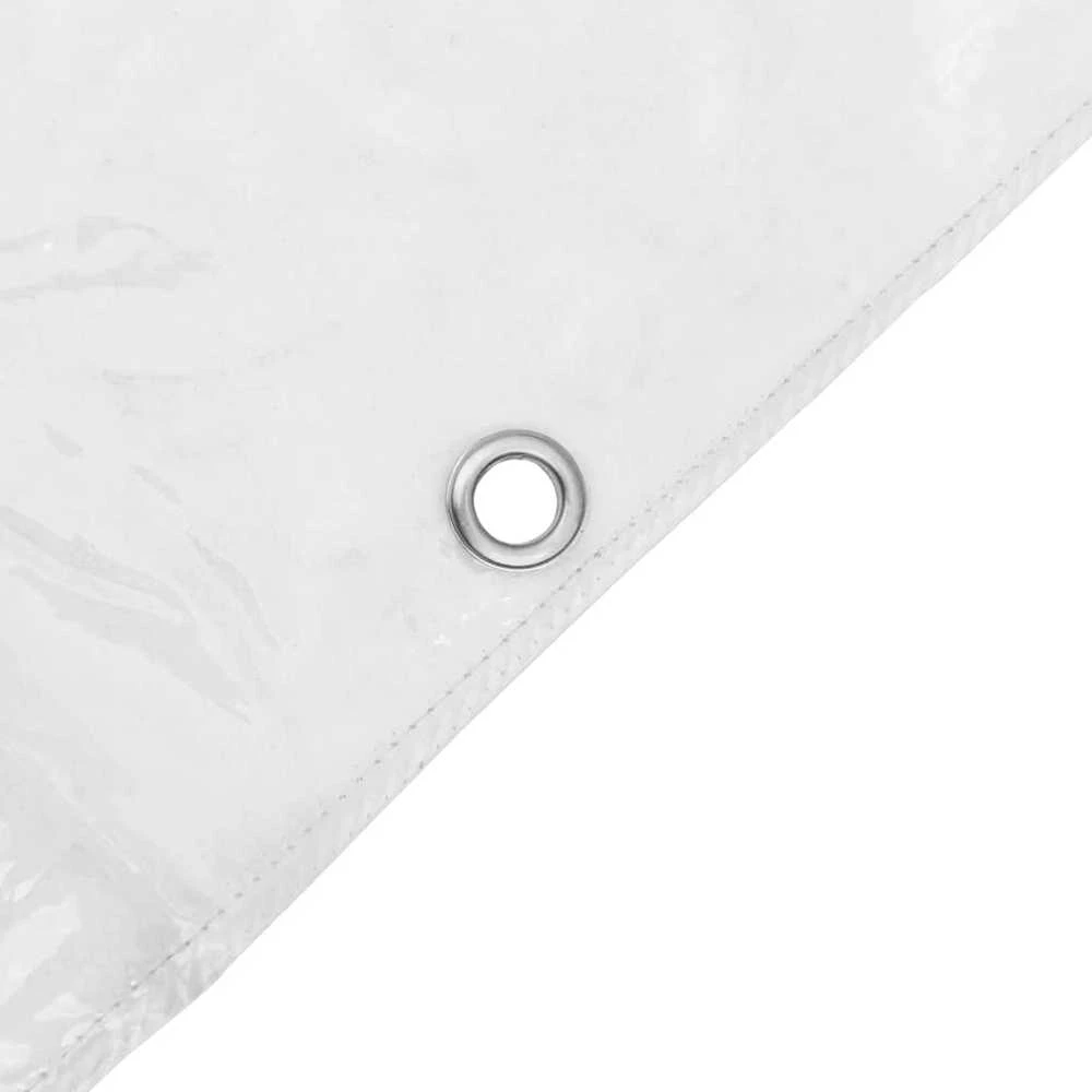 Tradgard Skaidrus brezentas su ąselėmis 1x12 m PVC