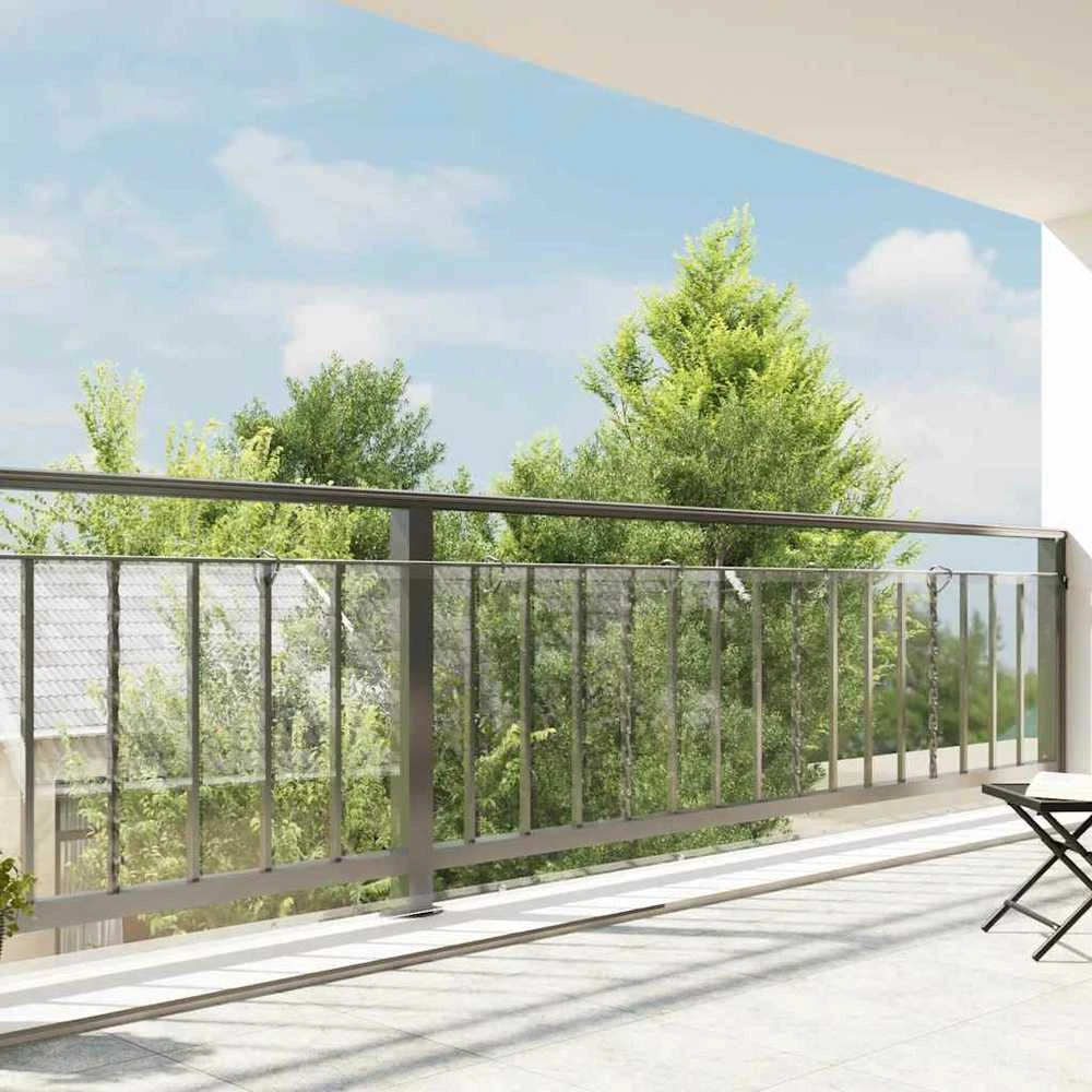 Tradgard Skaidrus brezentas su ąselėmis 1x12 m PVC