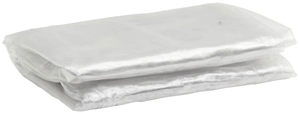 Skaidrus brezentas su ąselėmis 1x2 m PVC