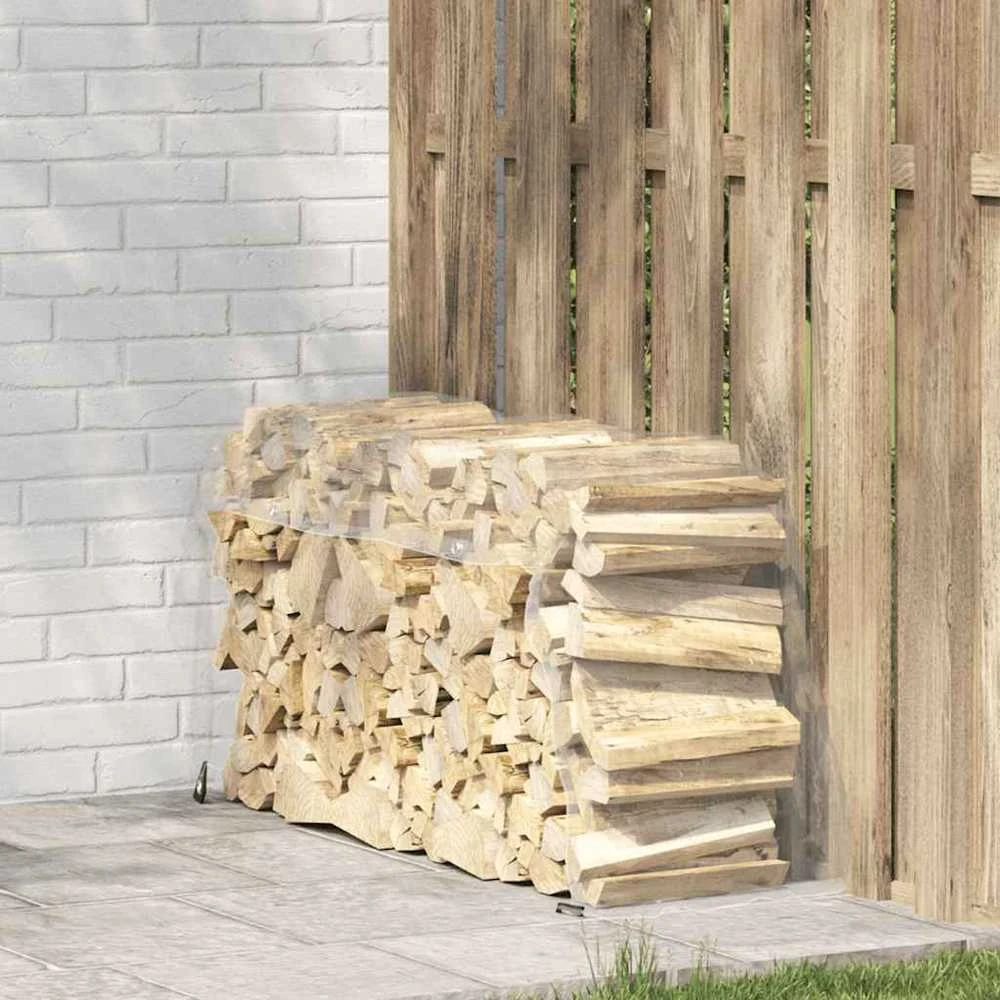 Skaidrus brezentas su ąselėmis 1x3 m PVC