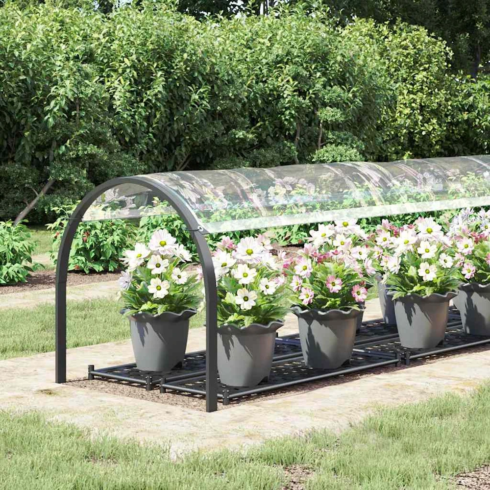 Skaidrus brezentas su ąselėmis 1x5 m PVC