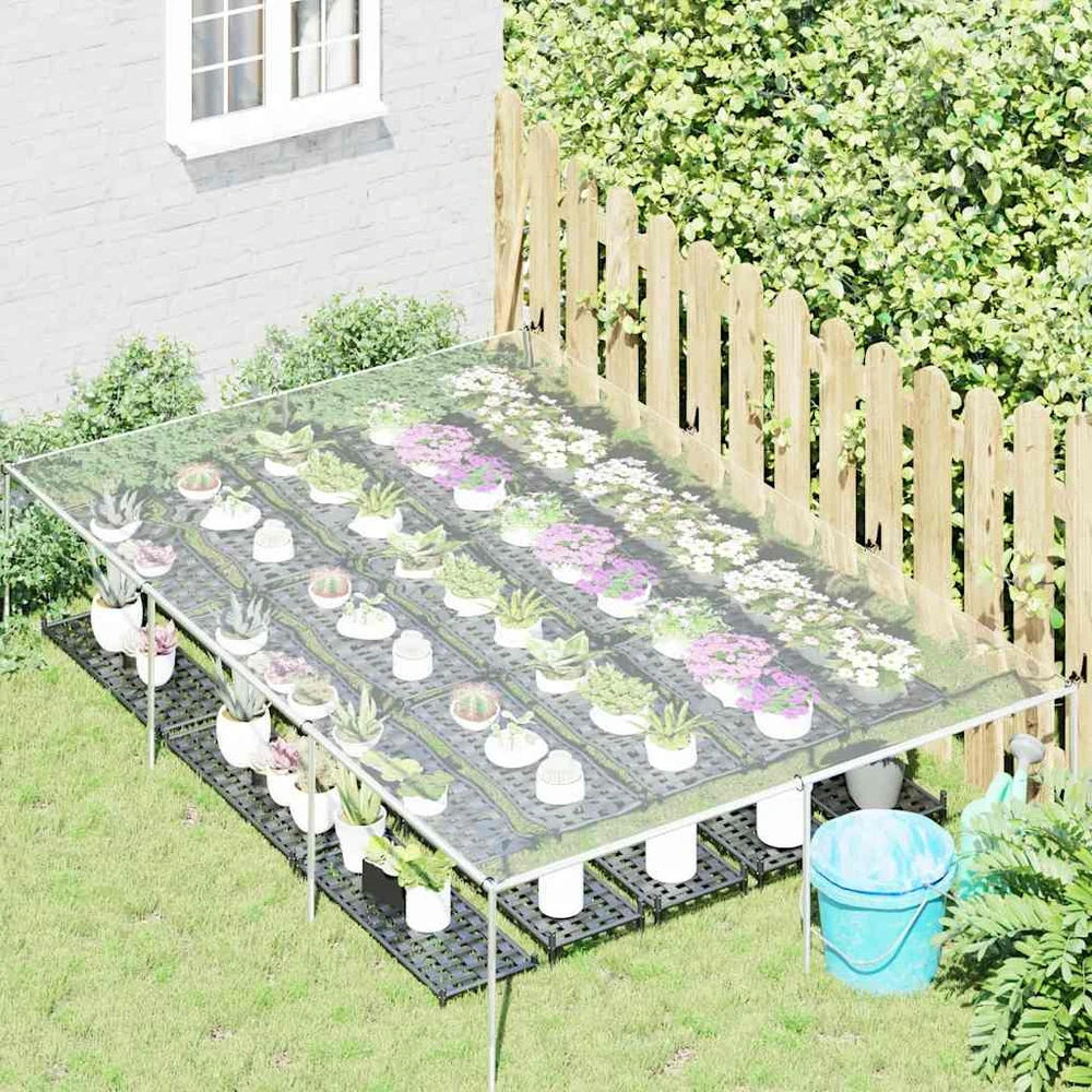Skaidrus brezentas su ąselėmis 2x3 m PVC