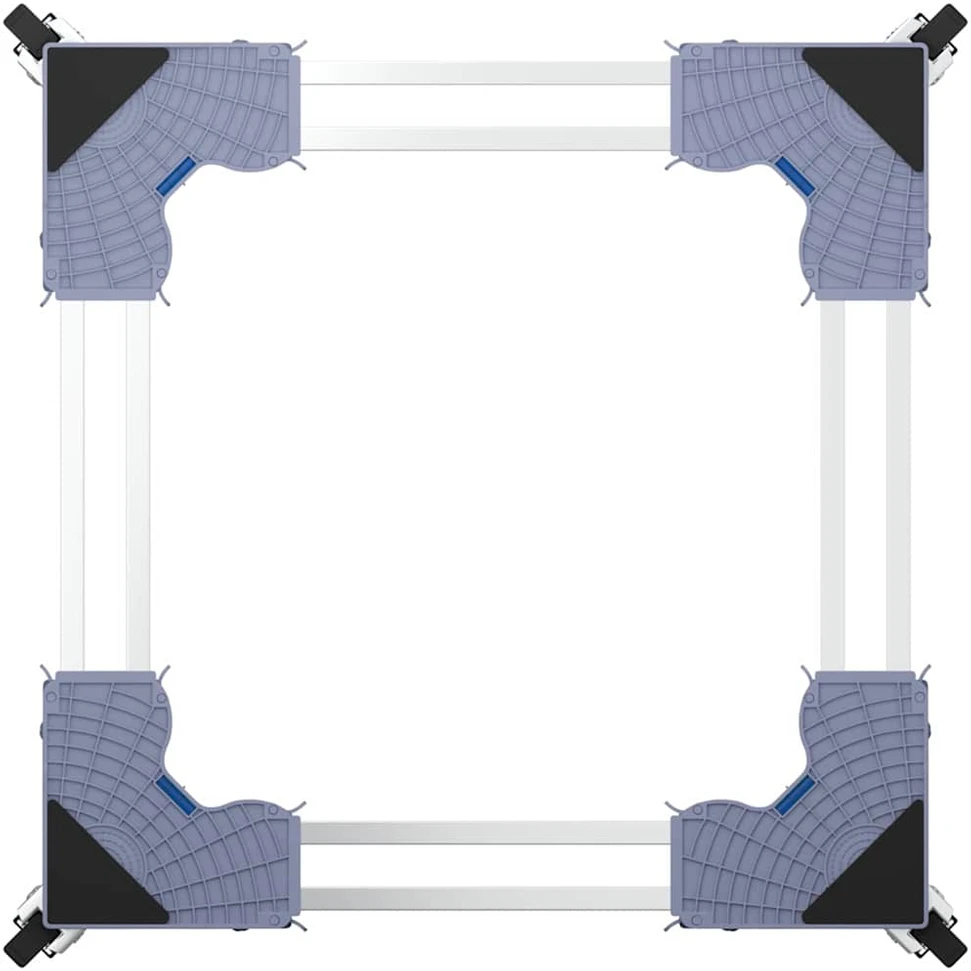 Skalbimo mašinos pagrindas Pilka 67 x 67 x 12 cm