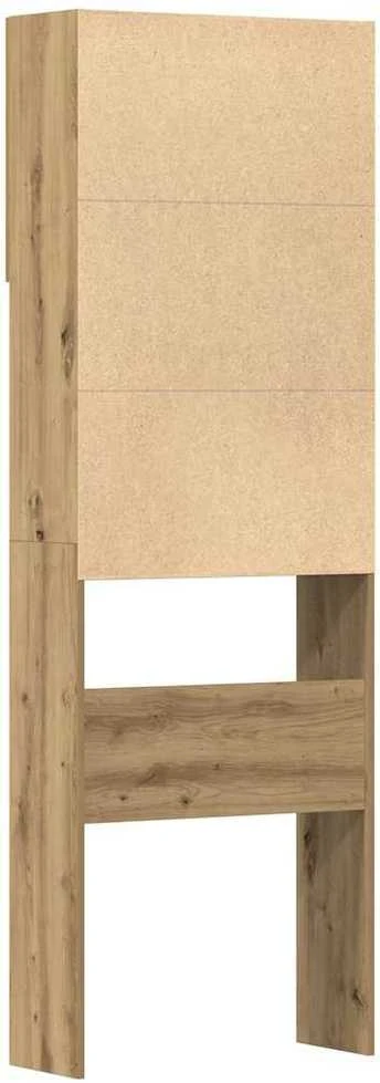 skalbimo mašinos spintelė Artisan ąžuolas 64x24x190 cm