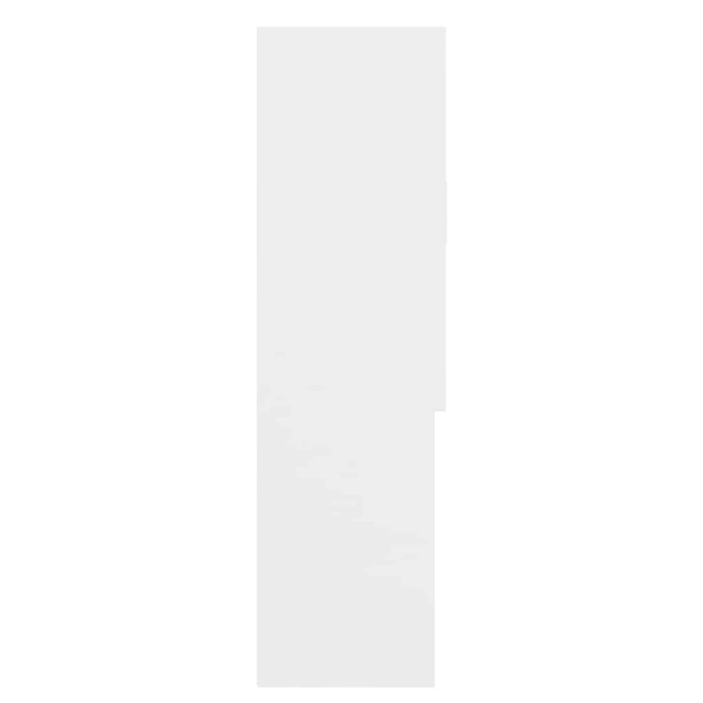 Skalbimo mašinos spintelė, baltos spalvos, 70,5x25,5x90cm