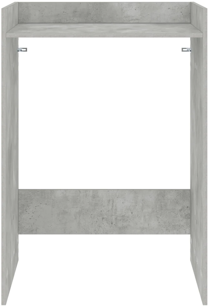 Skalbimo mašinos spintelė Betono pilka 67,5 x 62 x 97 cm