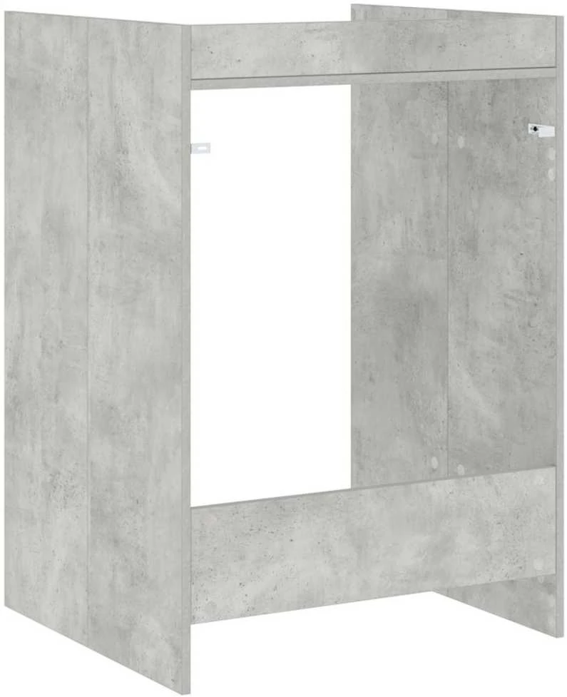 Skalbimo mašinos spintelė Betoninė 67,5 x 62 x 97 cm