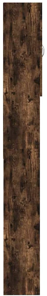Skalbimo mašinos spintelė, dūminio ąžuolo, 64x25,5x190cm
