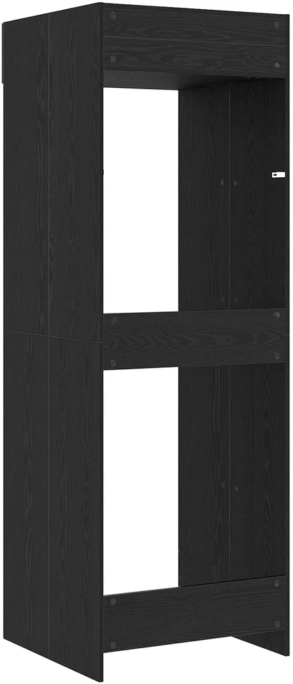 Skalbimo mašinos spintelė Juodas ąžuolas 67,5 x 68 x 200 cm