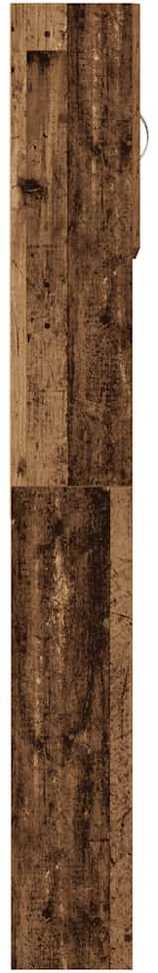 Skalbimo mašinos spintelė Old Wood 64x24x190 cm Engineered Wood