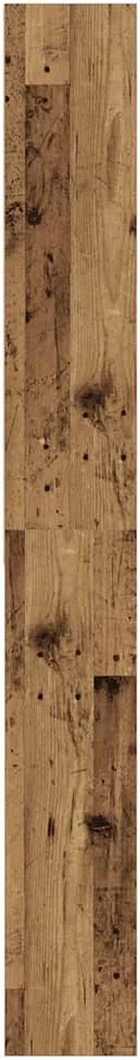 Skalbimo mašinos spintelė Old Wood 64x24x190 cm