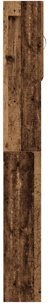 Skalbimo mašinos spintelė Old Wood 64x24x190 cm Engineered Wood
