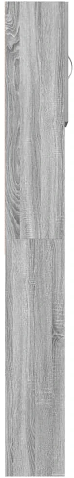 skalbimo mašinos spintelė pilka Sonoma 64x24x190 cm