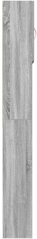 skalbimo mašinos spintelė pilka Sonoma 64x24x190 cm