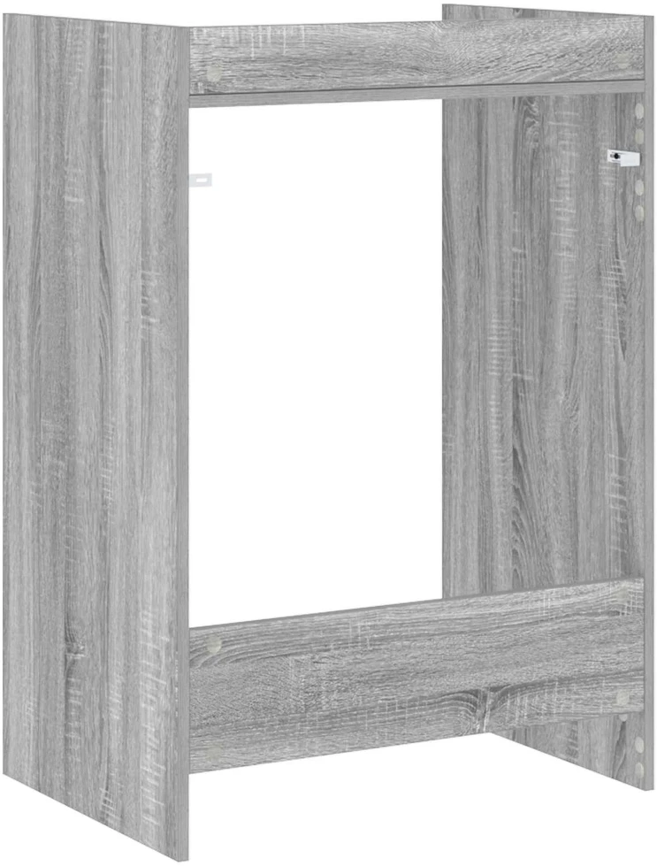 Skalbimo mašinos spintelė Pilka Sonoma 67,5 x 48 x 97 cm