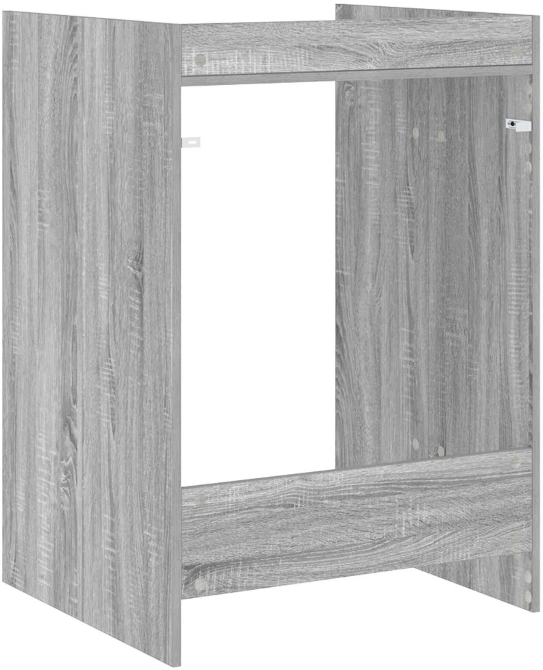 Skalbimo mašinos spintelė Pilka Sonoma 67,5 x 62 x 97 cm