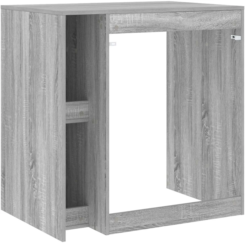 Skalbimo mašinos spintelė Pilka Sonoma 87 x 60 x 89 cm