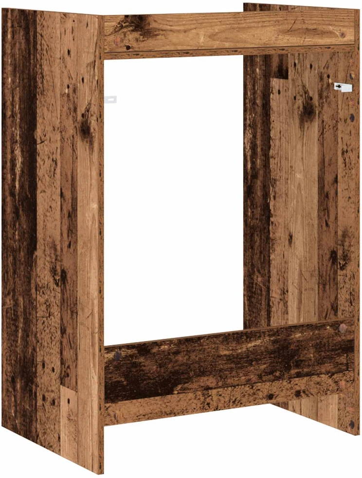 Skalbimo mašinos spintelė Senas medis 67,5 x 48 x 97 cm