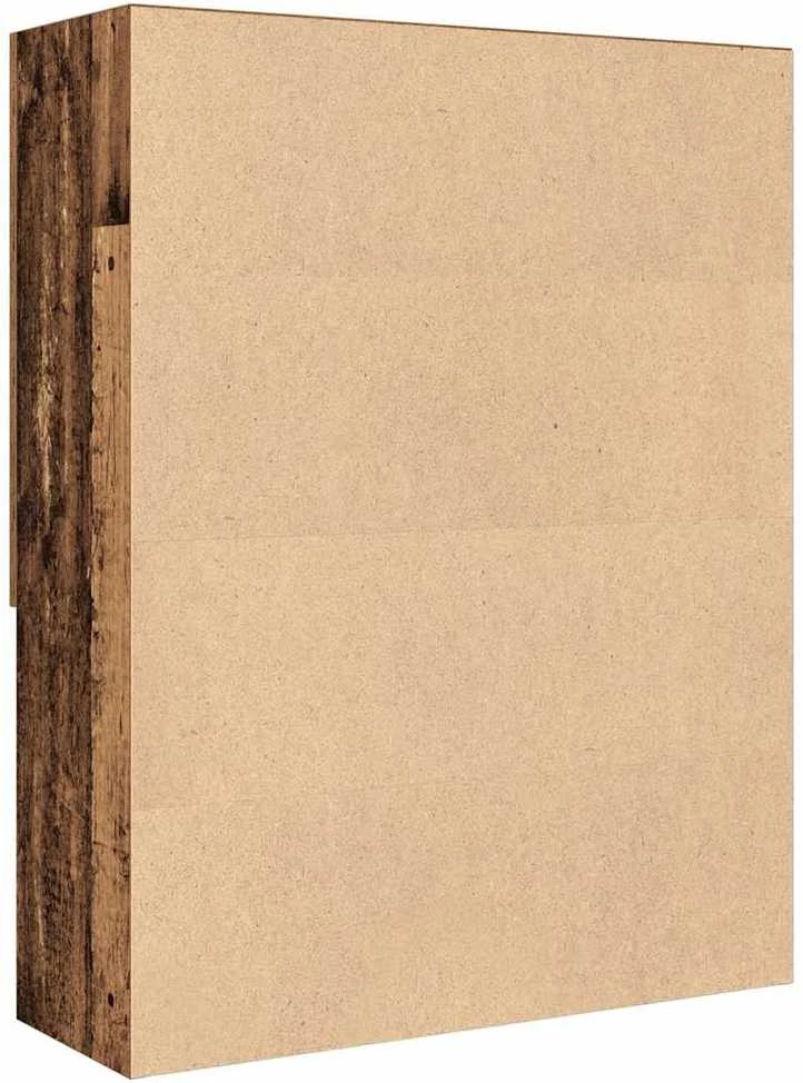 Skalbimo mašinos spintelė, sendintos medienos, 70,5x25,5x90cm