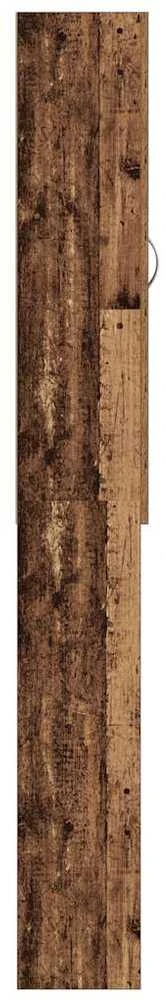 Skalbimo mašinos spintelė, sendintos medienos, 64x25,5x190cm