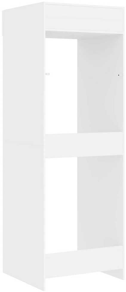 Skalbimo mašinos spintelė su saugykla Balta 67,5 x 68 x 200 cm