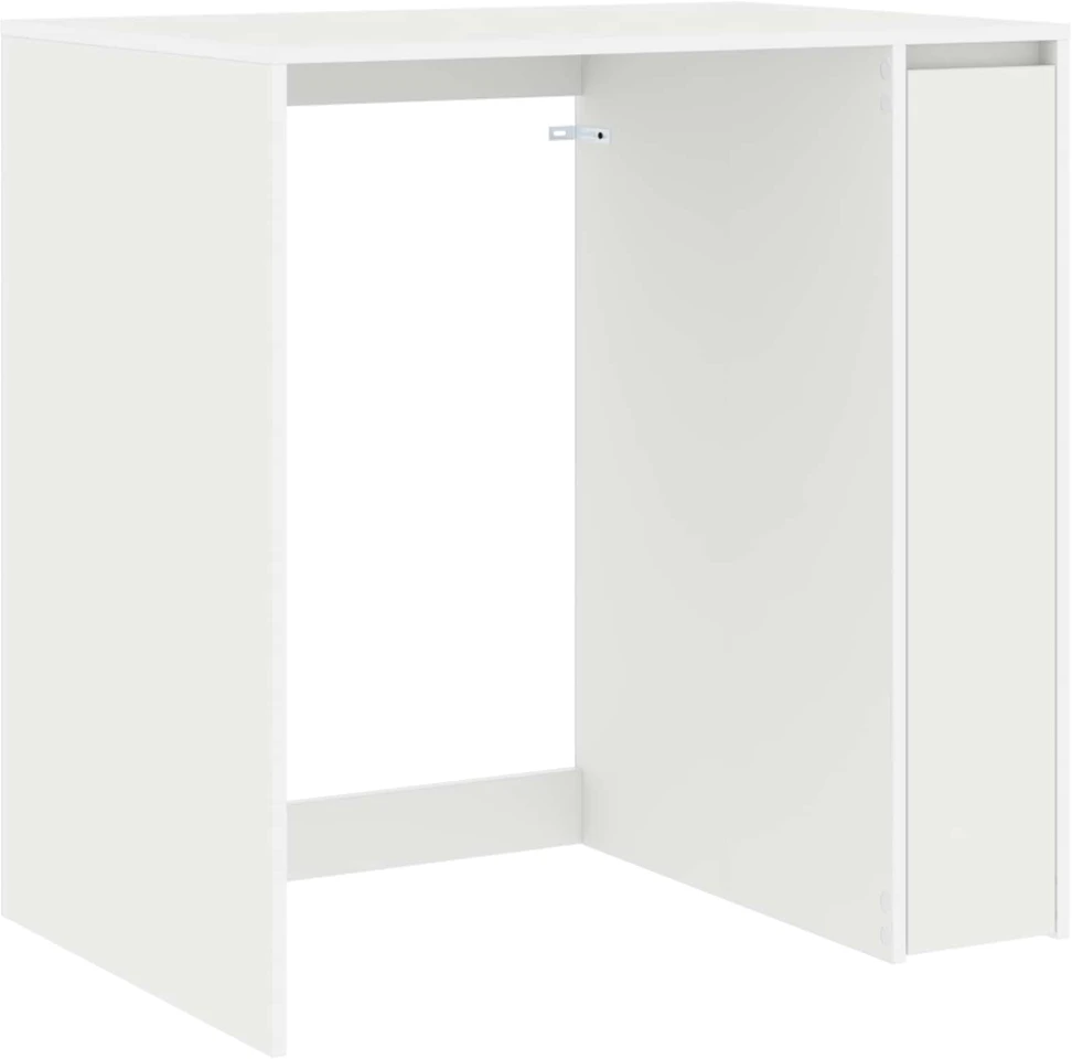 Skalbimo mašinos spintelė su saugykla Balta 87 x 60 x 89 cm