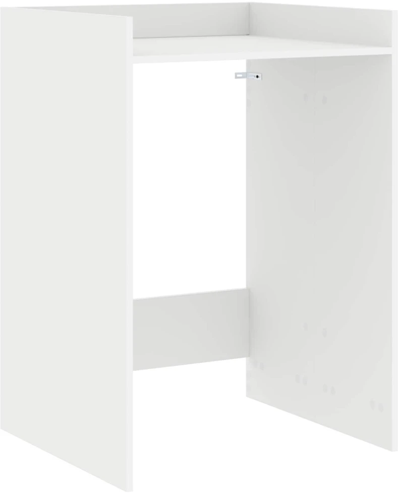 Skalbimo mašinos spintelė su saugykla Balta 67,5 x 62 x 97 cm