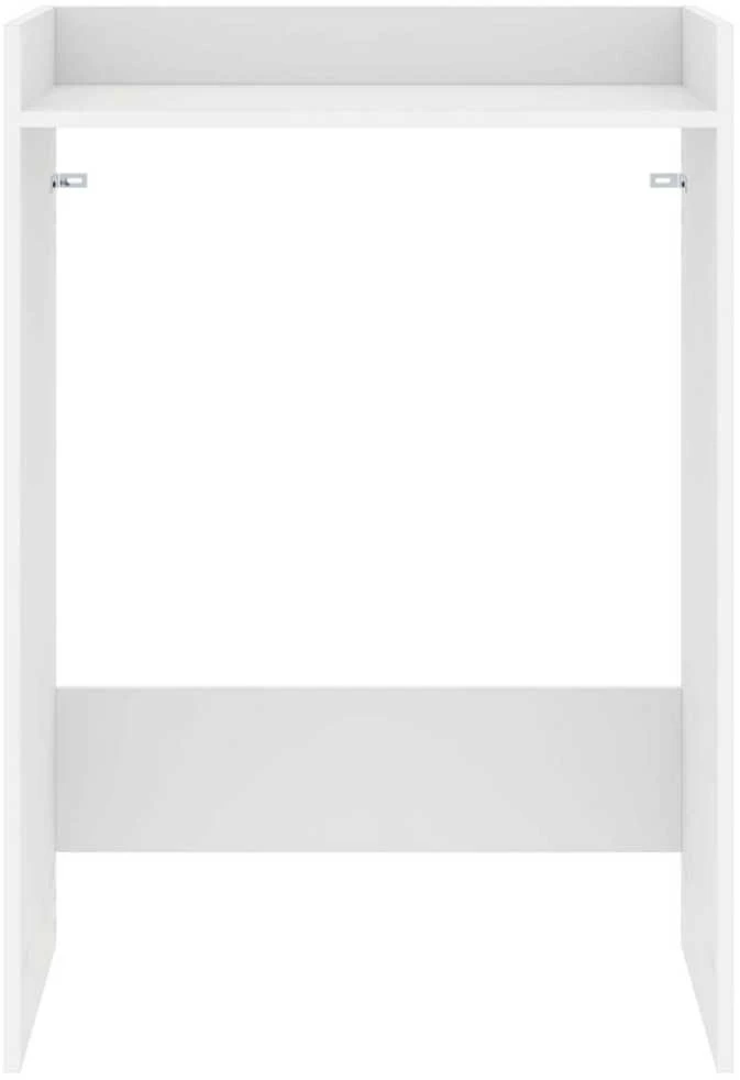 Skalbimo mašinos spintelė su saugykla Balta 67,5 x 48 x 97 cm