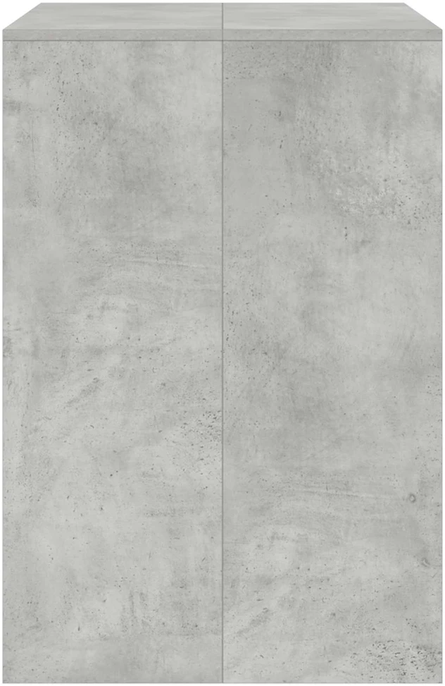 Skalbimo mašinos spintelė su saugykla Betono 87 x 60 x 89 cm