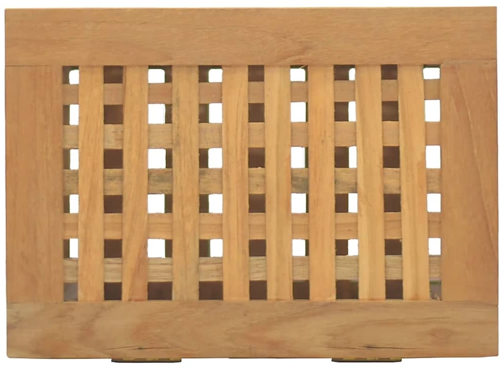 Skalbinių dėžė, 35x25x60cm, tikmedžio medienos masyvas