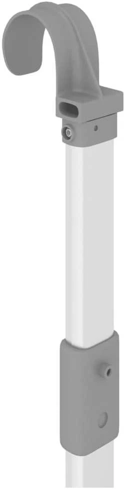 Skalbinių džiovykla balkonui, 89x25x(60–95)cm, aliuminis