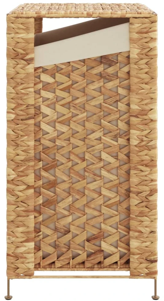 Skalbinių krepšys, 44x34x64cm, vandens hiacintas