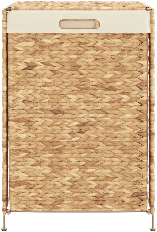 Skalbinių krepšys, 44x34x64cm, vandens hiacintas