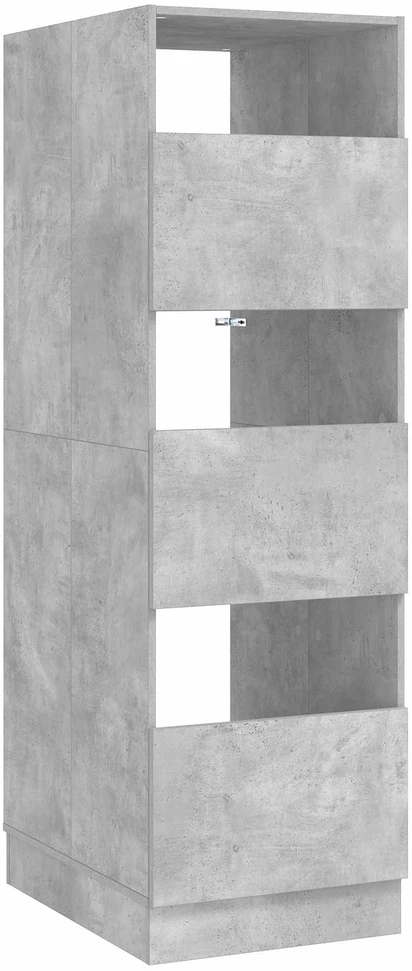 Skalbinių spinta Betono 50 x 68 x 162 cm Apdirbta mediena