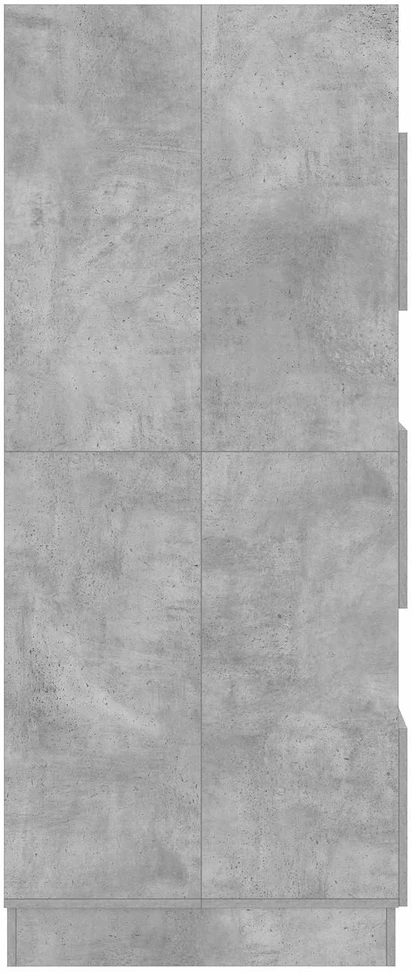 Skalbinių spinta Betono 50 x 68 x 162 cm Apdirbta mediena