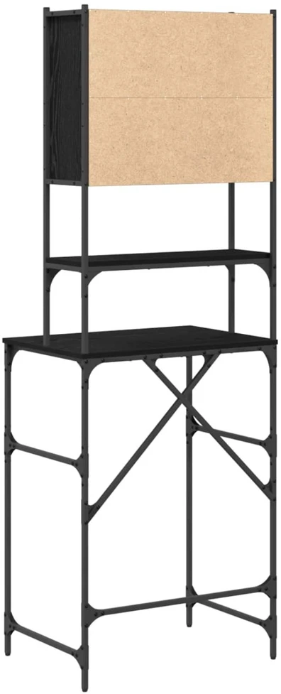 Skalbyklės spinta Juodas 0ak 68 x 48,5 x 194 cm