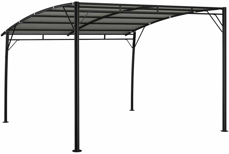 Sodo markizė nuo saulės, kreminės spalvos, 3x3x2,55m