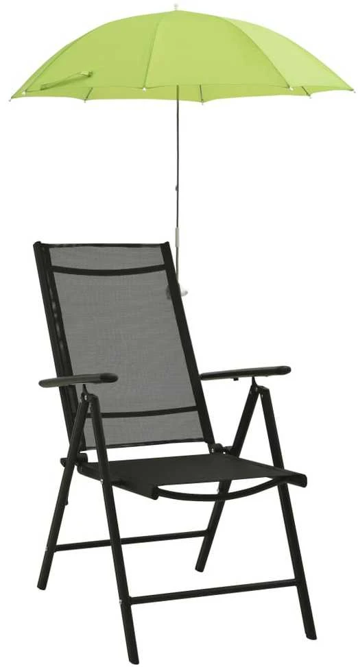 Skėčiai stovyklavimo kėdei, 2vnt., žalios spalvos, 105cm