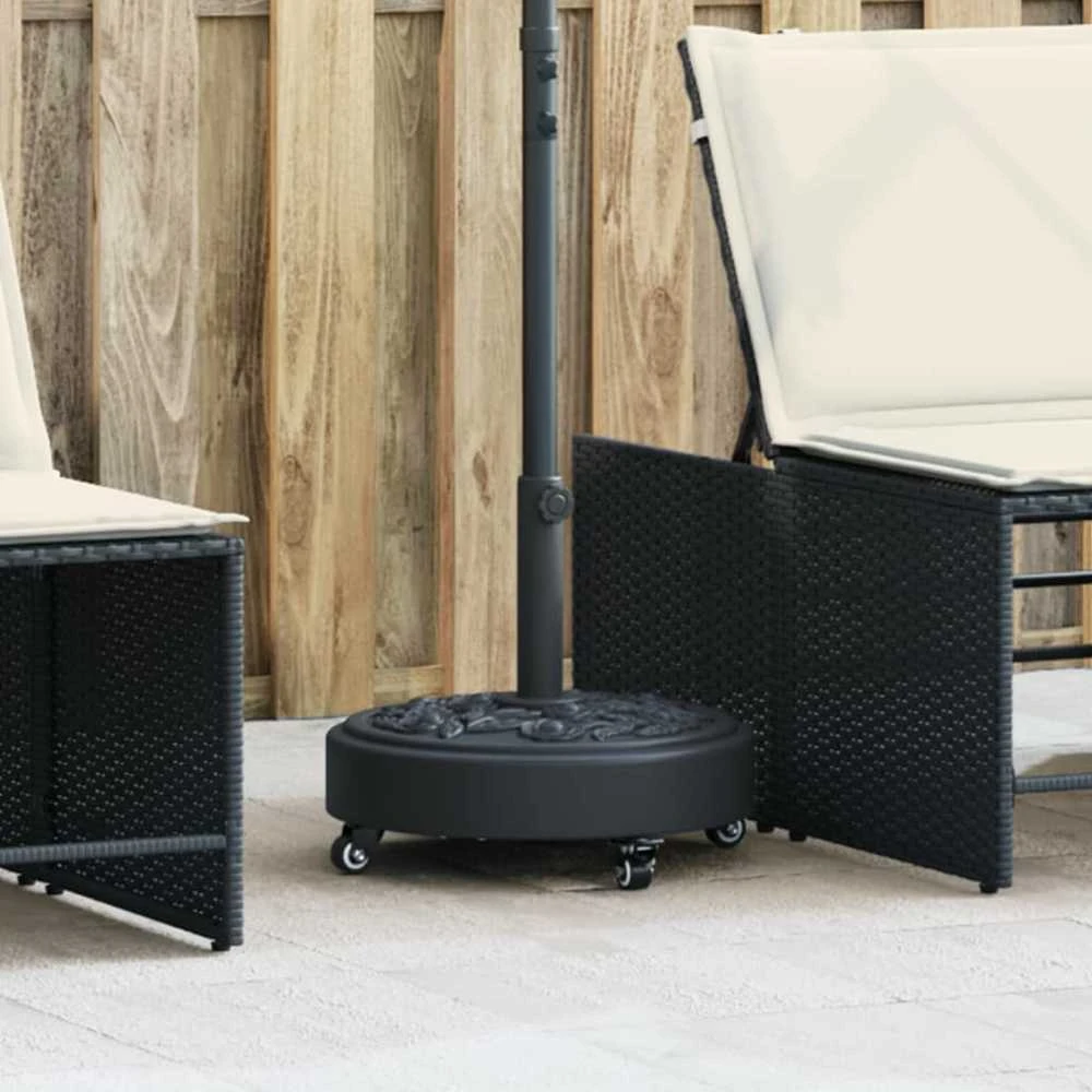 Skėčio nuo saulės pagrindas su ratukais 38/48mm stulpams, 27kg