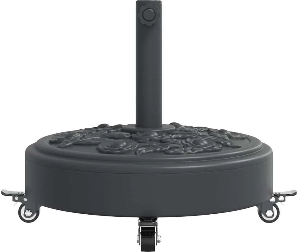 Skėčio nuo saulės pagrindas su ratukais 38/48mm stulpams, 27kg