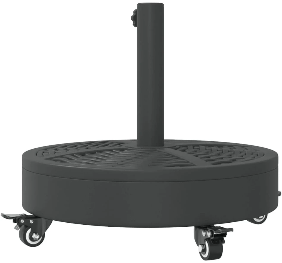 Skėčio nuo saulės pagrindas su ratukais 38/48mm stulpams, 27kg